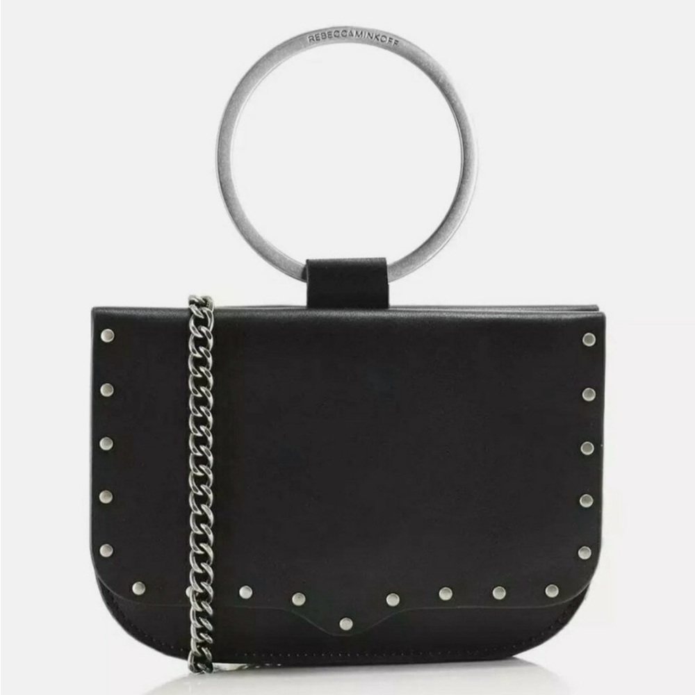 Rebecca Minkoff Black Studded Crossbody Bag